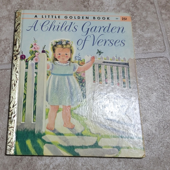 Little Golden Book Other - Vintage Book A Child's Garden Of Verses Little Golden Book
